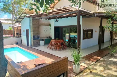Casa em condomínio fechado com 3 quartos à venda na Fazenda Praia Do Forte, 100, Açu da Torre, Mata de São João