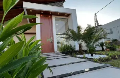 Cond reserva parque - exclusividade à venda casa exuberante conceito moderno & industrial– reserva do parque | ponta negra