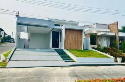 Cond reserva parque - veja agora essa casa térrea a vend com 3 suítes no condomínio reserva do parque- ponta negra. financia!