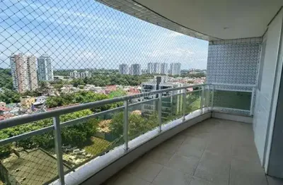 Apartamento alto padrão no ocean park para aluguel, 3 quartos e duas vagas de garagem.