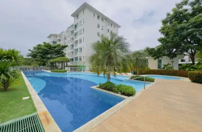 Apartamento, 3 quartos, semi-mobiliado no The Club, próximo a praça de alimentação do Parque da Laranjeiras e Nilton Lins.