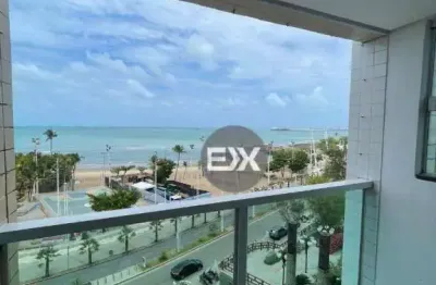 Apartamento com 3 dormitórios para alugar, 175 m² por r$ 10.500,00/mês - meireles - fortaleza/ce