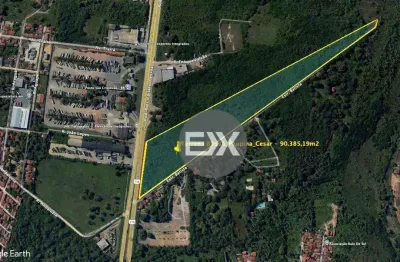 Terreno br116, 179712 m² - venda por r$ 31.450.000 ou aluguel por r$ 150.000/mês - paupina - fortaleza/ce