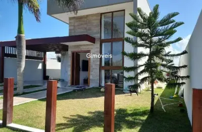 Casa em condomínio fechado com 3 quartos à venda na 1ª travessa presidente dutra, 20, parque nascente do capivara, camaçari, 165 m2 por r$ 1.000.000