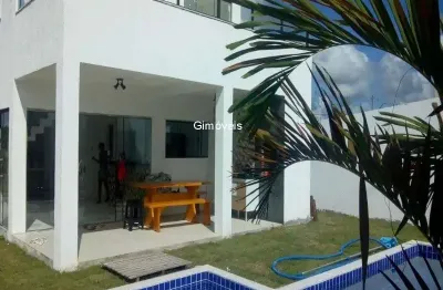 Casa em condomínio fechado com 4 quartos à venda na avenida vinte e oito de setembro, alphaville (abrantes), camaçari, 184 m2 por r$ 895.000