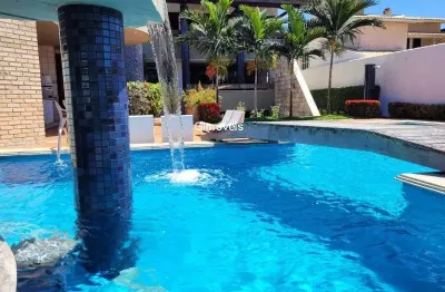 Casa com 4 quartos à venda na rua praia de saquarema, vilas do atlantico, lauro de freitas, 400 m2 por r$ 2.900.000