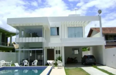 Casa com 4 quartos à venda na rua ana c b dias, buraquinho, lauro de freitas, 380 m2 por r$ 1.800.000