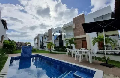 Casa em condomínio fechado com 4 quartos à venda na rua josé altino s rabelo, pitangueiras, lauro de freitas, 243 m2 por r$ 890.000