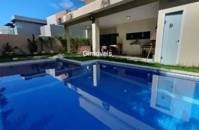 Casa em condomínio fechado com 4 quartos à venda na rodovia ba-099 - estrada do côco, alphaville litoral  norte 1, camaçari, 290 m2 por r$ 1.900.000