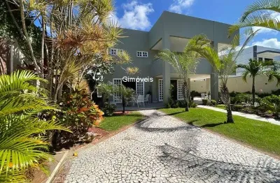 Casa em condomínio fechado com 4 quartos à venda na rodovia ba-099 - estrada do côco, praia de busca vida, camaçari, 480 m2 por r$ 2.240.000