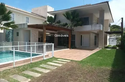 Casa em condomínio fechado com 4 quartos à venda na rua priscila b dutra, buraquinho, lauro de freitas, 237 m2 por r$ 1.780.000