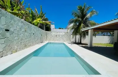 Casa em condomínio fechado com 4 quartos à venda na rodovia ba-099 - estrada do côco, praia de busca vida, camaçari, 289 m2 por r$ 3.500.000