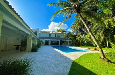 Casa em condomínio fechado com 5 quartos à venda na rodovia ba-099 - estrada do côco, praia de busca vida, camaçari, 750 m2 por r$ 4.200.000