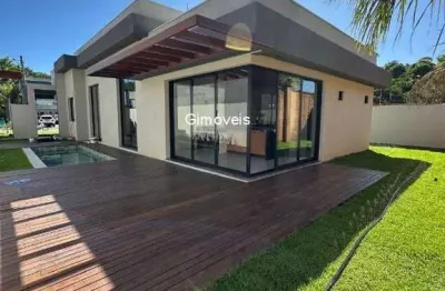 Casa em condomínio fechado com 3 quartos à venda na estrada do sucupira, 20, alphaville litoral  norte 1, camaçari, 158 m2 por r$ 1.850.000