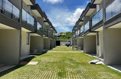 Casa em condomínio fechado com 3 quartos à venda na rua waldir pires, 20, centro, lauro de freitas, 145 m2 por r$ 550.000
