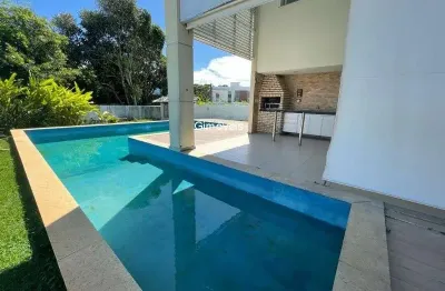 Casa em condomínio fechado com 4 quartos para alugar na rodovia ba-099 - estrada do côco, praia de busca vida, camaçari, 423 m2 por r$ 16.000