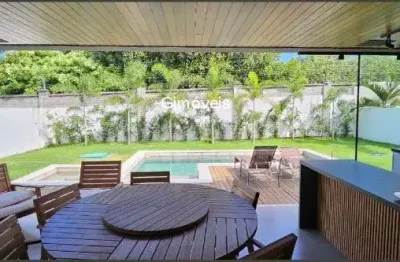 Casa em condomínio fechado com 4 quartos à venda na rodovia rodovia ba-099  estrada do côco, 20, alphaville (abrantes), camaçari, 200 m2 por r$ 3.100.000