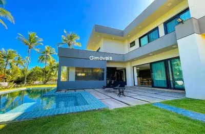 Casa em condomínio fechado com 4 quartos à venda na rodovia ba-099 - estrada do côco, praia de busca vida, camaçari, 700 m2 por r$ 6.990.000
