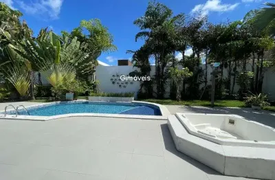 Casa em condomínio fechado com 4 quartos para alugar na rodovia ba-099 - estrada do côco km 08, praia de busca vida, camaçari, 280 m2 por r$ 22.000
