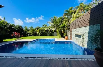 Casa em condomínio fechado com 5 quartos à venda na rodovia ba-099 - estrada do côco km 08, praia de busca vida, camaçari, 700 m2 por r$ 5.300.000