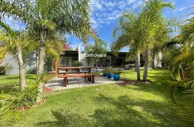 Casa em condomínio fechado com 5 quartos à venda na rodovia ba-099 - estrada do côco, praia de busca vida, camaçari, 300 m2 por r$ 3.500.000