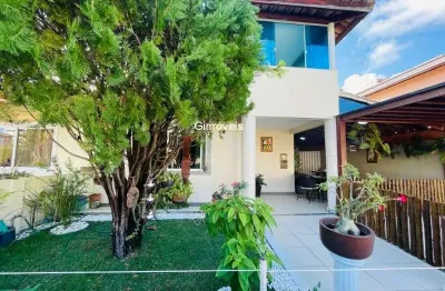 Casa em condomínio fechado com 4 quartos à venda na 2ª travessa luiz tarquínio pontes, pitangueiras, lauro de freitas, 130 m2 por r$ 850.000
