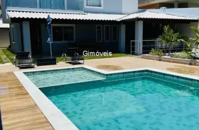 Casa em condomínio fechado com 6 quartos para alugar na rua ana c b dias, buraquinho, lauro de freitas, 298 m2 por r$ 10.000