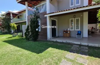 Casa em condomínio fechado com 4 quartos à venda na rua vinícius de moraes, buraquinho, lauro de freitas, 170 m2 por r$ 1.250.000