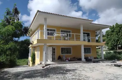 Casa em condomínio fechado com 4 quartos à venda na rua queria deus, 159, portão, lauro de freitas, 450 m2 por r$ 1.500.000