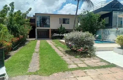 Casa em condomínio fechado com 5 quartos à venda na avenida santos dumont, 1, centro, lauro de freitas, 271 m2 por r$ 750.000