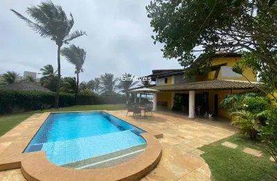 Casa em condomínio fechado com 4 quartos à venda na rua quinze de novembro, arembepe (abrantes), camaçari, 427 m2 por r$ 3.300.000