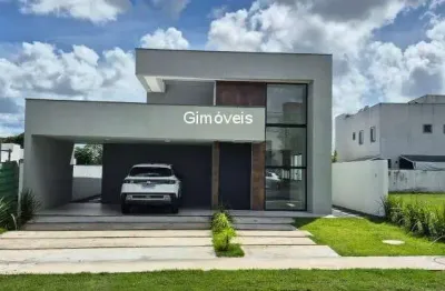 Casa em condomínio fechado com 3 quartos à venda na estrada da cascalheira, s/n, alphaville (abrantes), camaçari, 145 m2 por r$ 890.000