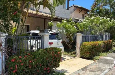 Casa em condomínio fechado com 4 quartos à venda na rua pataro machado, centro, lauro de freitas, 140 m2 por r$ 1.070.000