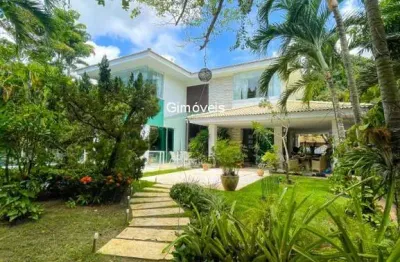 Casa em condomínio fechado com 4 quartos à venda na rodovia ba-099 - estrada do côco, praia de busca vida, camaçari, 401 m2 por r$ 3.200.000