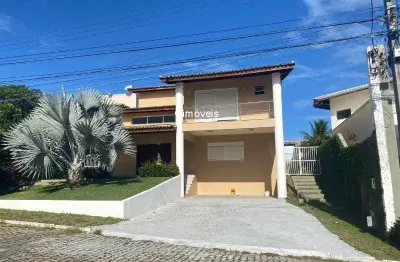 Casa em condomínio fechado com 4 quartos à venda na rua priscila b dutra, buraquinho, lauro de freitas, 350 m2 por r$ 1.800.000