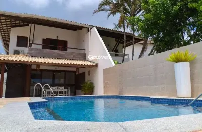 Casa em condomínio fechado com 3 quartos à venda na Rua Praia de Tubarão, Vilas do Atlantico, Lauro de Freitas, 140 m2 por R$ 1.250.000
