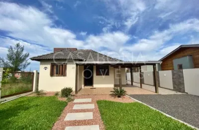 Casa com 3 quartos à venda na uruguaiana do atlântico, 228, balneário  atlântico, arroio do sal, 102 m2 por r$ 585.000