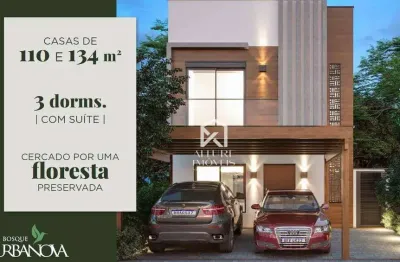 Casa com 3 dormitórios à venda, 215 m² a partir de r$ 1.324.251 - urbanova - são josé dos campos/sp