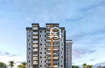 Apartamento à venda, 84 m² por r$ 535.516,64 - praia das palmeiras - caraguatatuba/sp