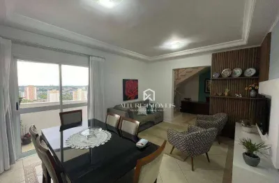 Cobertura à venda, 144 m² por r$ 910.000,00 - jardim satélite - são josé dos campos/sp
