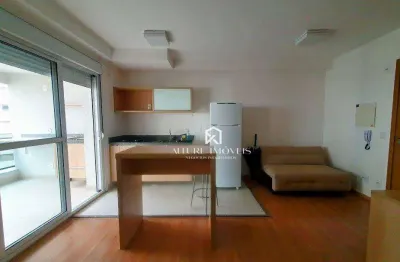 Apartamento com 1 dormitório para alugar, 40 m² por r$ 3.910,00/mês - jardim aquarius - são josé dos campos/sp