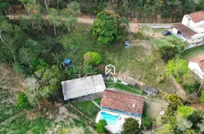 Chácara com 2 casas independentes à venda, 3300 m² terreno por r$ 500.000 - paraibuna - paraibuna/sp