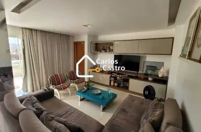 Linda cobertura com 220m² 4 quartos, 2 suítes, varanda gourmet com linda vista, 3 vagas na garagem.