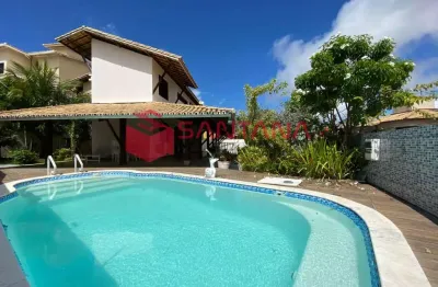 Casa mobiliada 4/4 para locação em vilas do atlântico - *138249