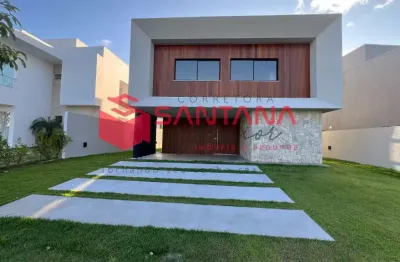 Casa à venda com 4 suítes no alphaville litoral norte ii - *123598