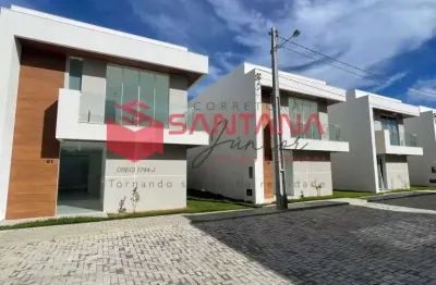 Casa à venda com 4/4 em condomínio fechado - *102223