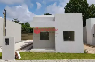 Casa com 2/4 no condomínio solar de abrantes ii - *86125