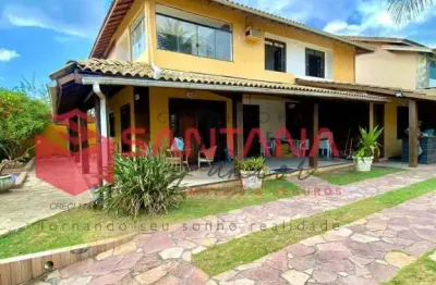 Casa com 5/4 à venda em vilas do atlântico - *86076
