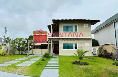 Casa Alto Padrão com Piscina no Alphaville Litoral Norte 3 - CA653