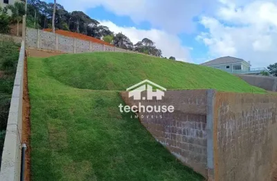 Terreno, no início da tere-fri, 813 m², murado, gramado e infra elétrica e hidráulica, por r$ 430.000 - teresópolis/rj.